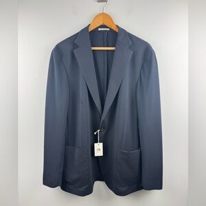 NWT Fradi Men Navy Blazer Size 42R *flawed